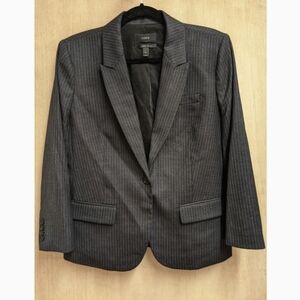 J. Crew Super 120s Wool Pinstripe Single Button Blazer